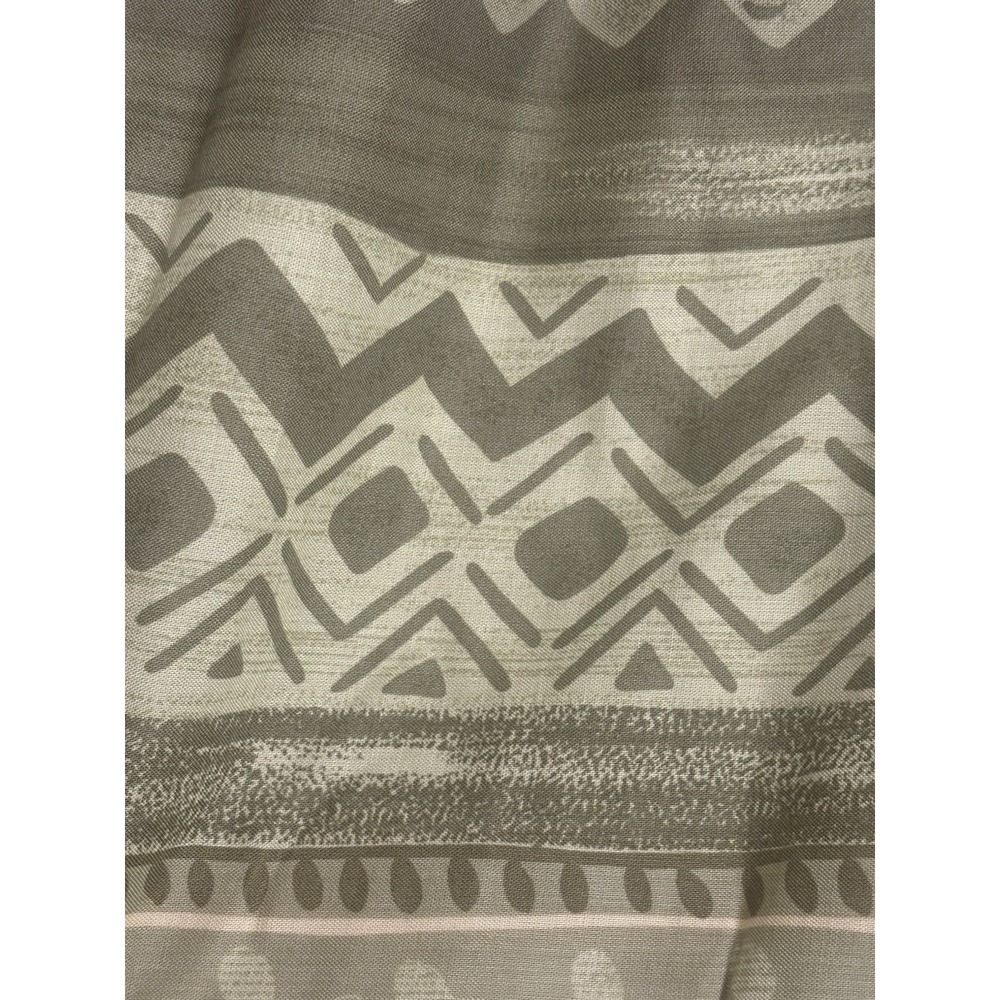 Sag Harbor Long Patterned Pull-On Skirt Women's Elastic Waist Casual Maxi XL - Picture 7 of 7